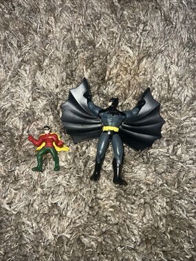 McDonald's Happy Meal Toy - DC Comics Batman & Robin Action Figure - 2011